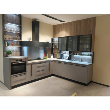 super September free shipping Full Home Renovation Face Frameless kitchen cabinets design